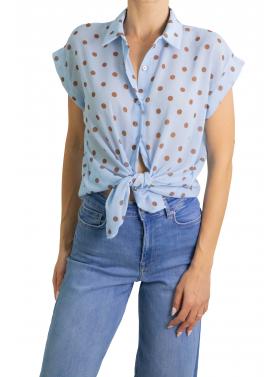 Camicia con pois